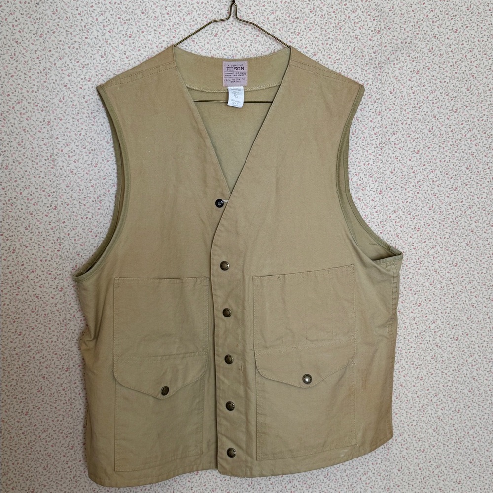 Men’s Filson Canvas vest